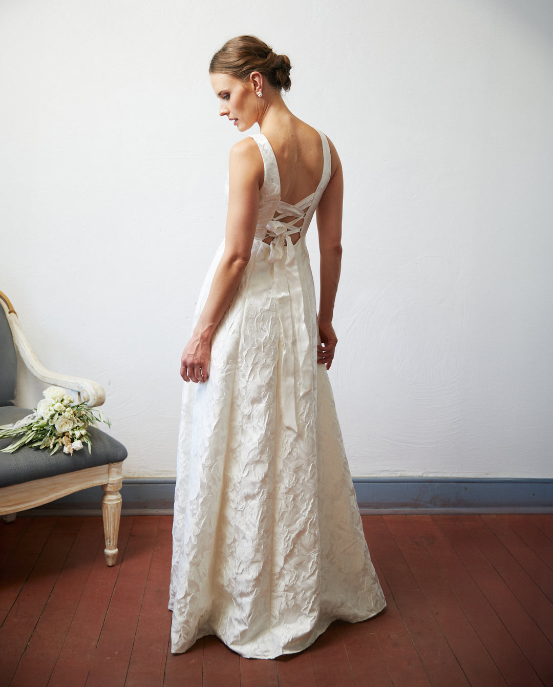 Vestido Largo de Novia Albana Ivory