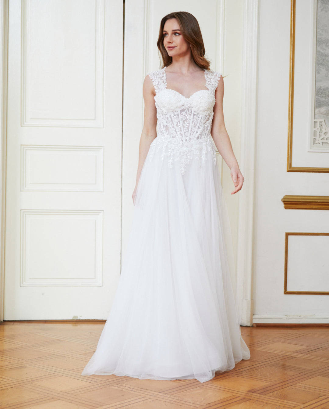 Vestido Largo de Novia Amalfi Blanco