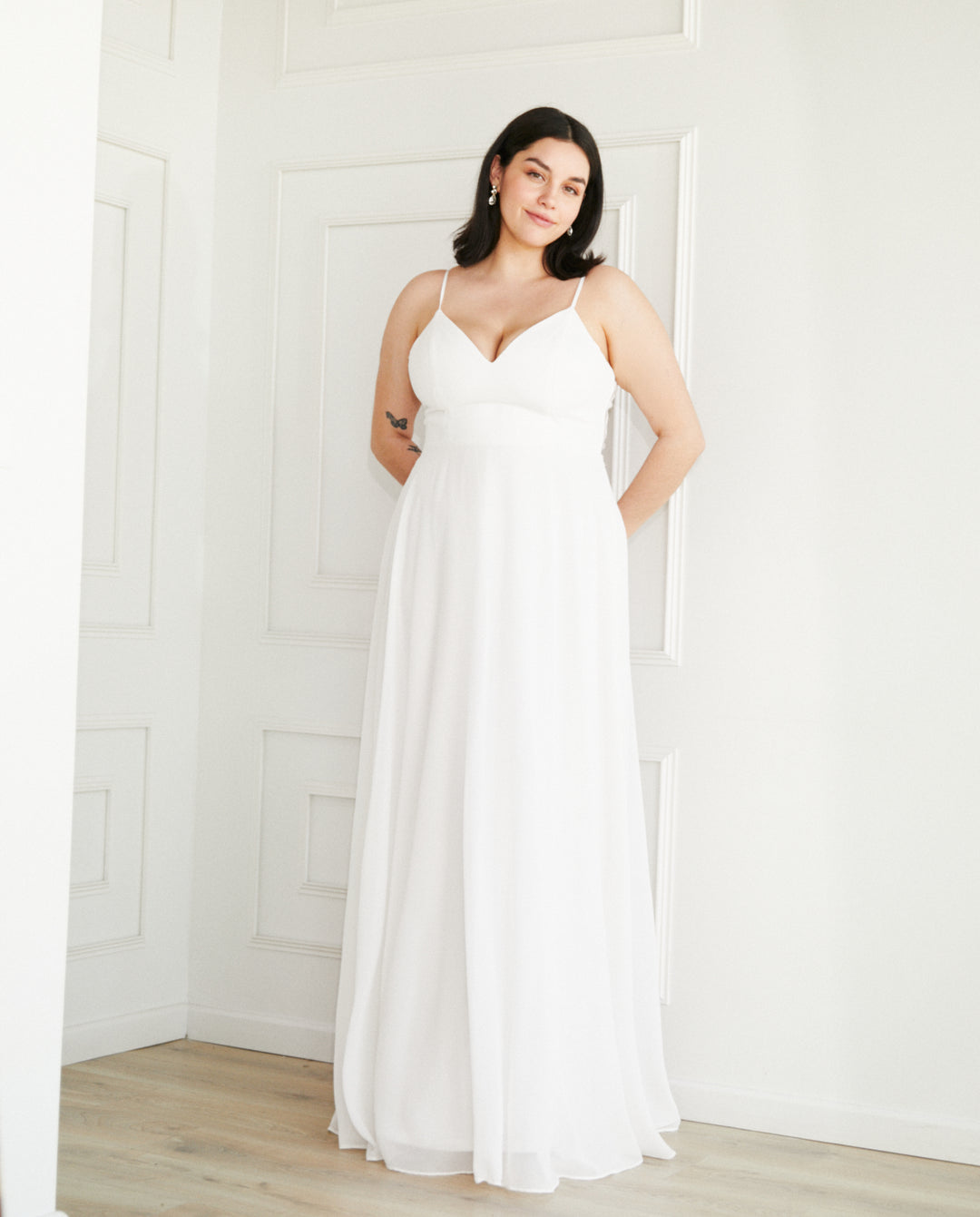 VESTIDO LARGO ARIA IVORY