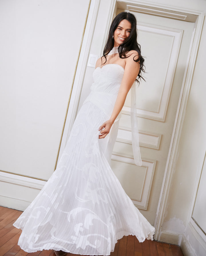 Vestido Largo de Novia Cala Blanco