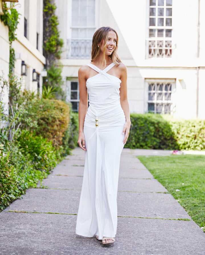 Vestido Largo de Novia Cannes Blanco