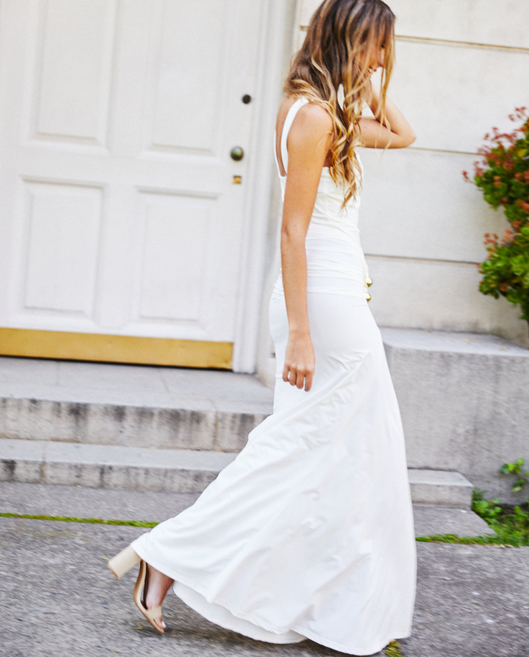 Vestido Largo de Novia Cannes Blanco