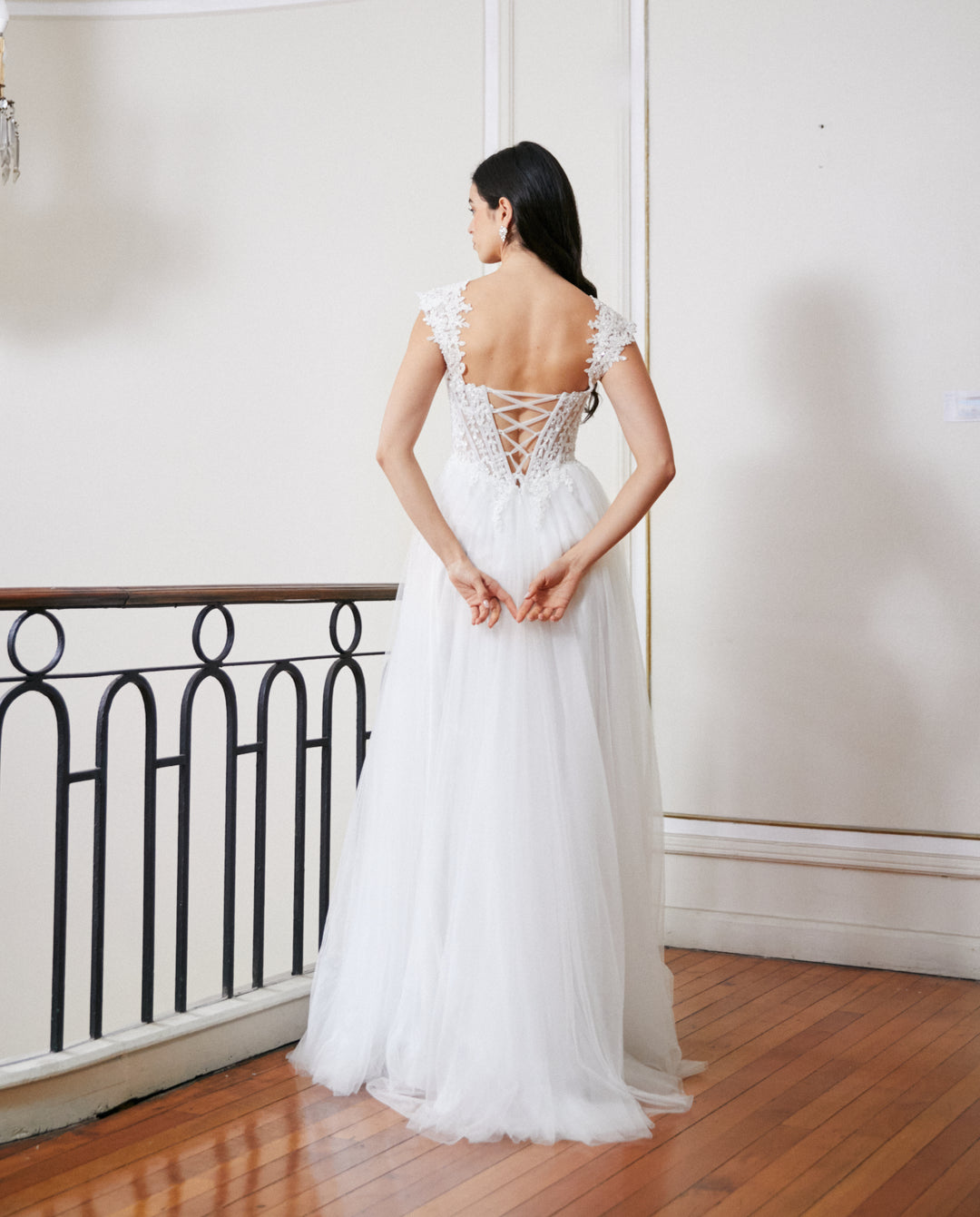 Vestido Largo de Novia Clarissa Blanco