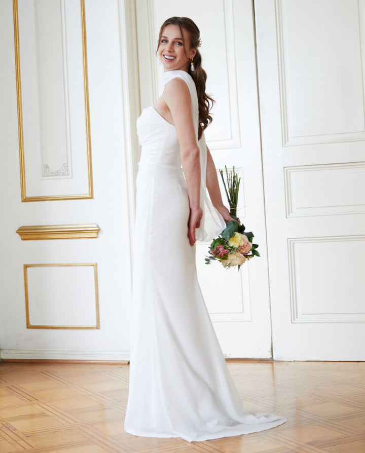 Vestido Largo de Novia Cloe Ivory