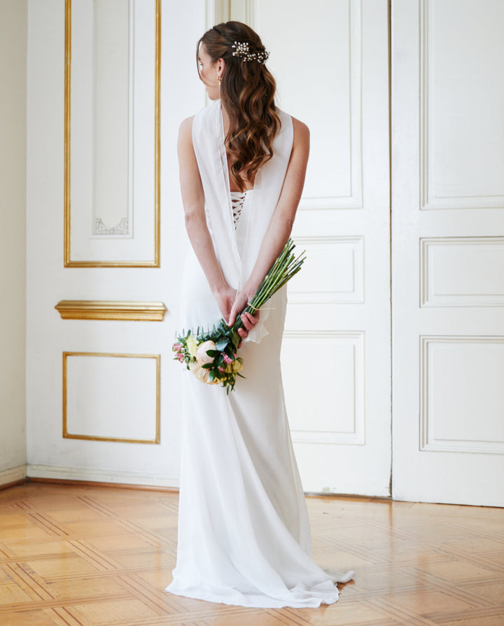 Vestido Largo de Novia Cloe Ivory