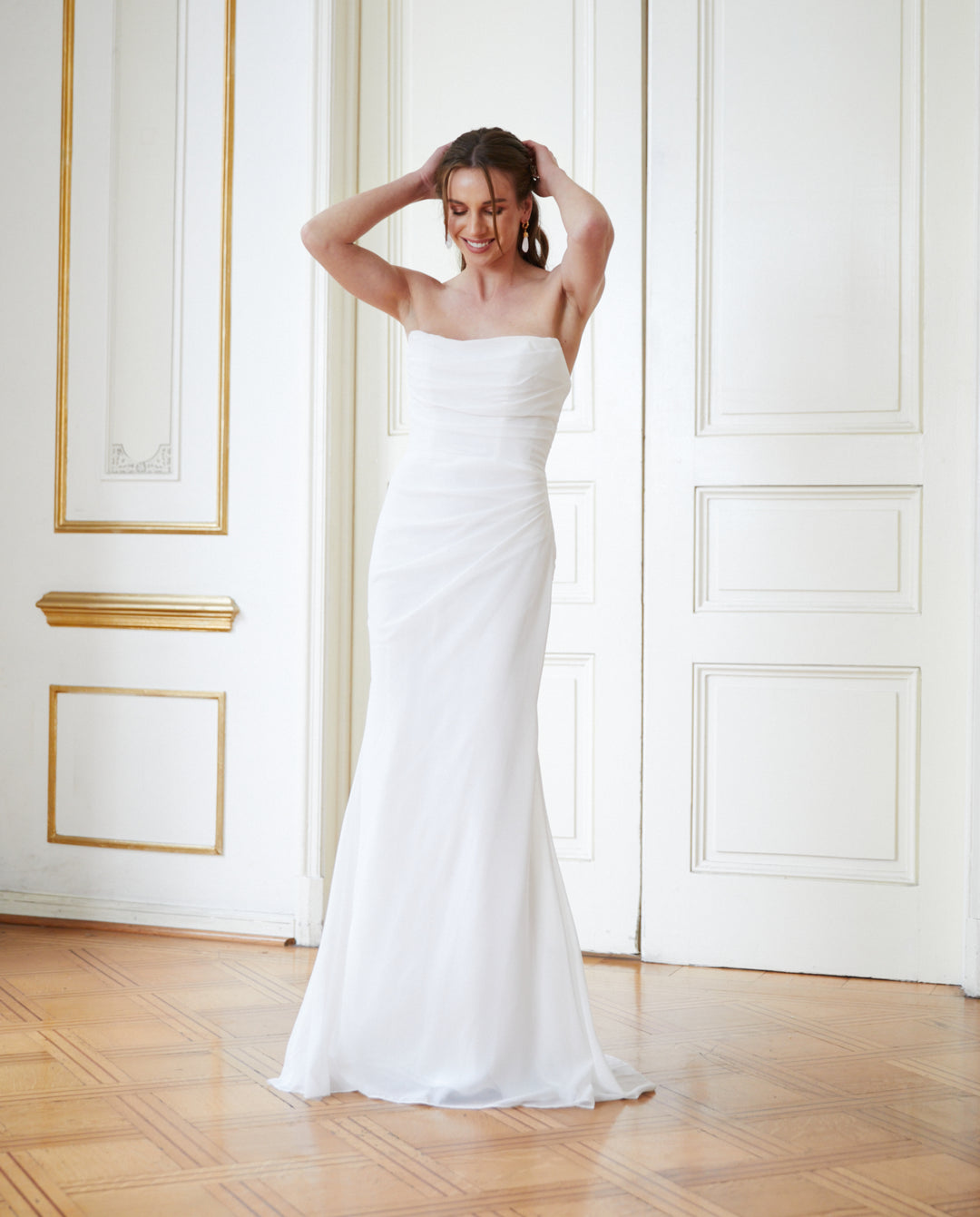 Vestido Largo de Novia Cloe Ivory
