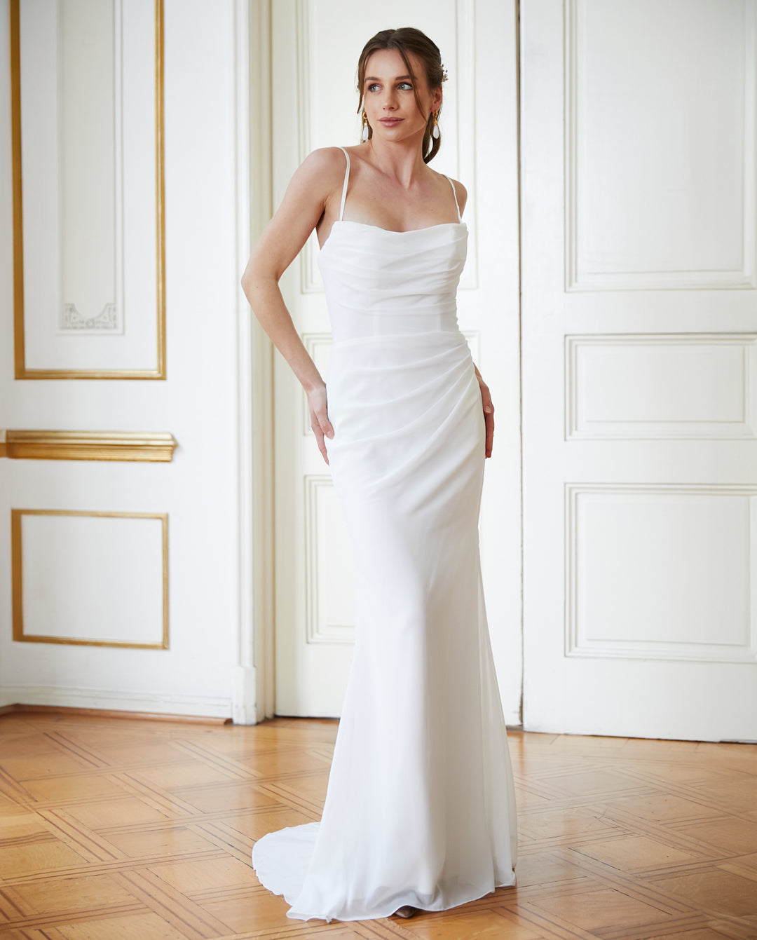 Vestido Largo de Novia Cloe Ivory