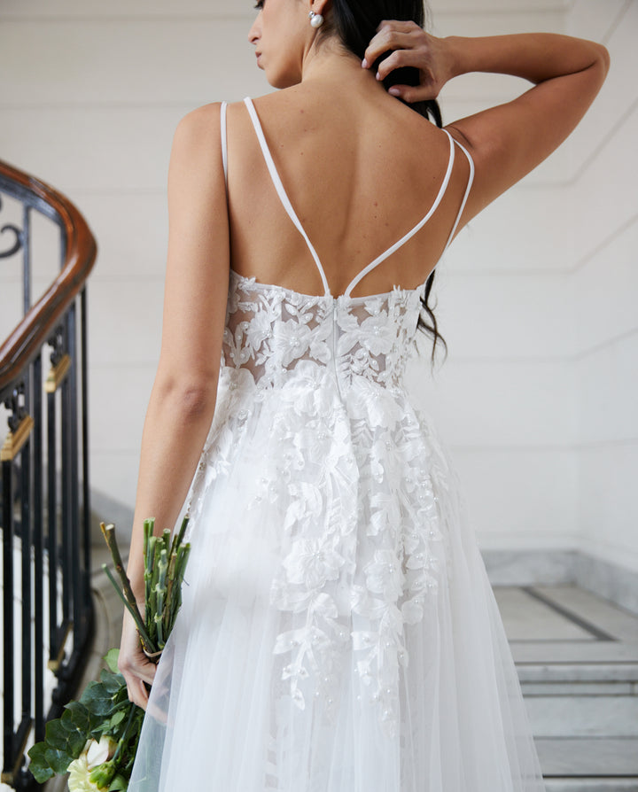 Vestido Largo de Novia Elise