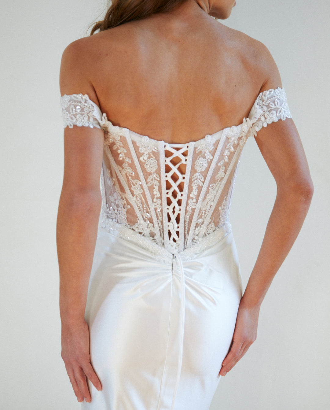 Vestido Largo de Novia Emi Blanco