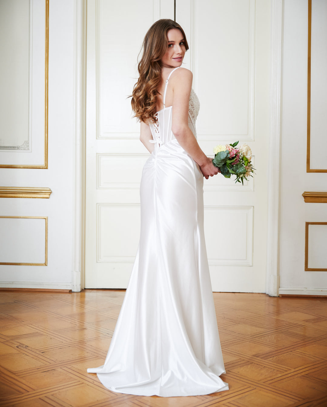 Vestido Largo de Novia Filippa Blanco