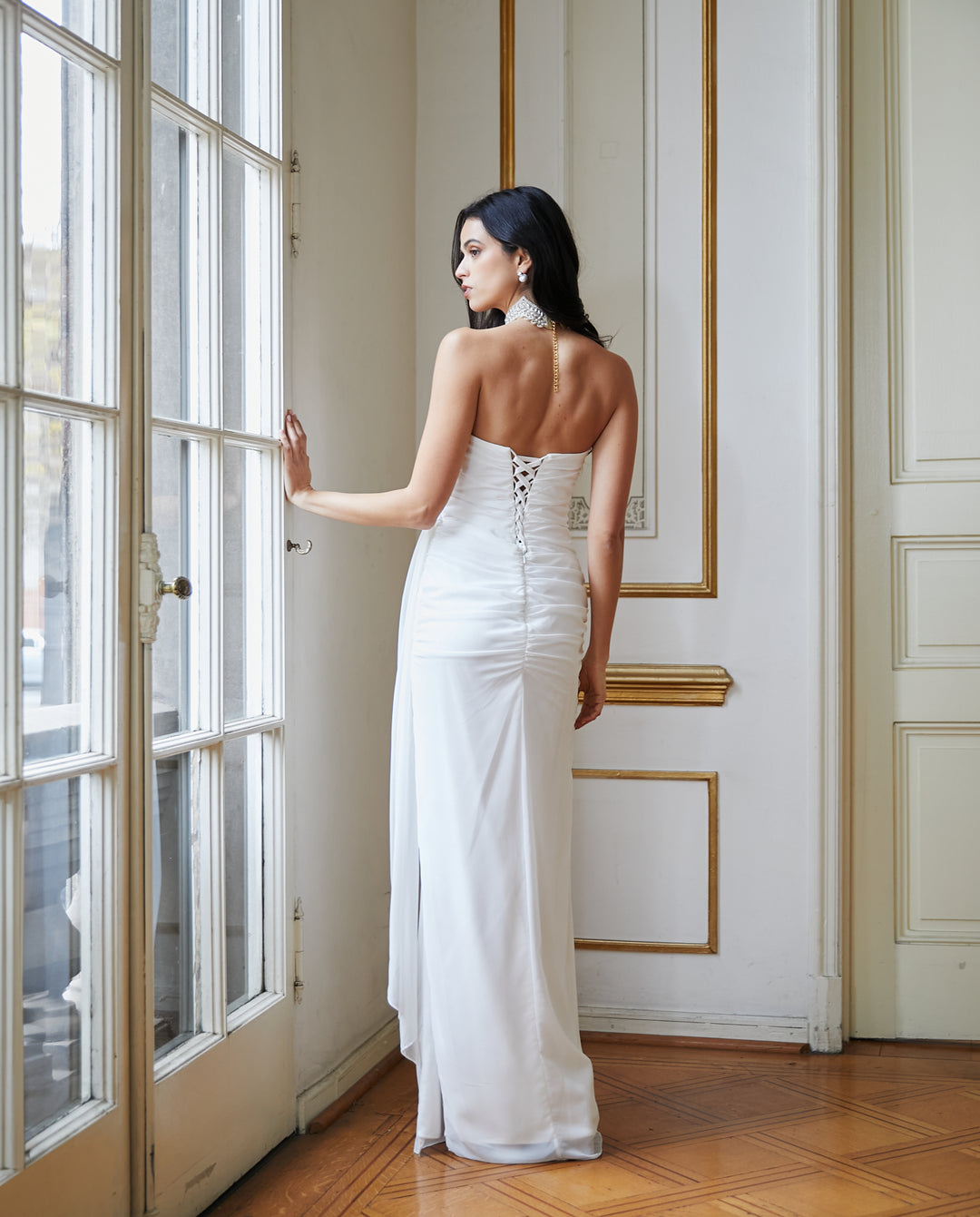 Vestido Largo de Novia Juliette Ivory