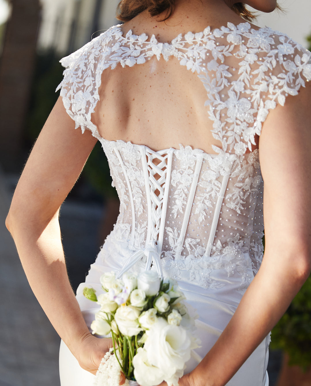 Vestido Largo de Novia Mika Blanco