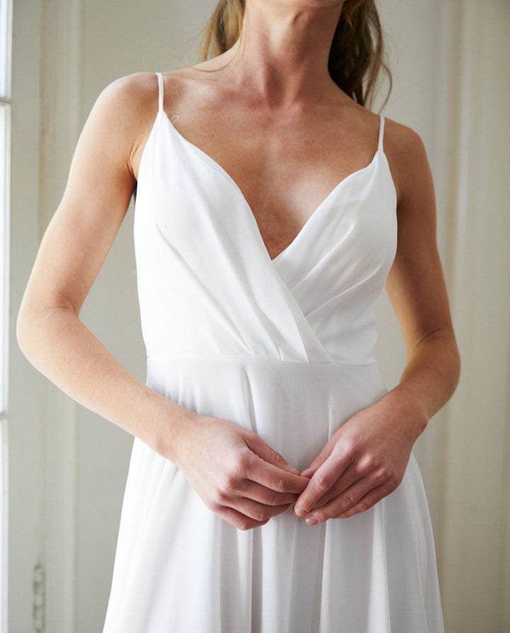 VESTIDO LARGO MILA IVORY