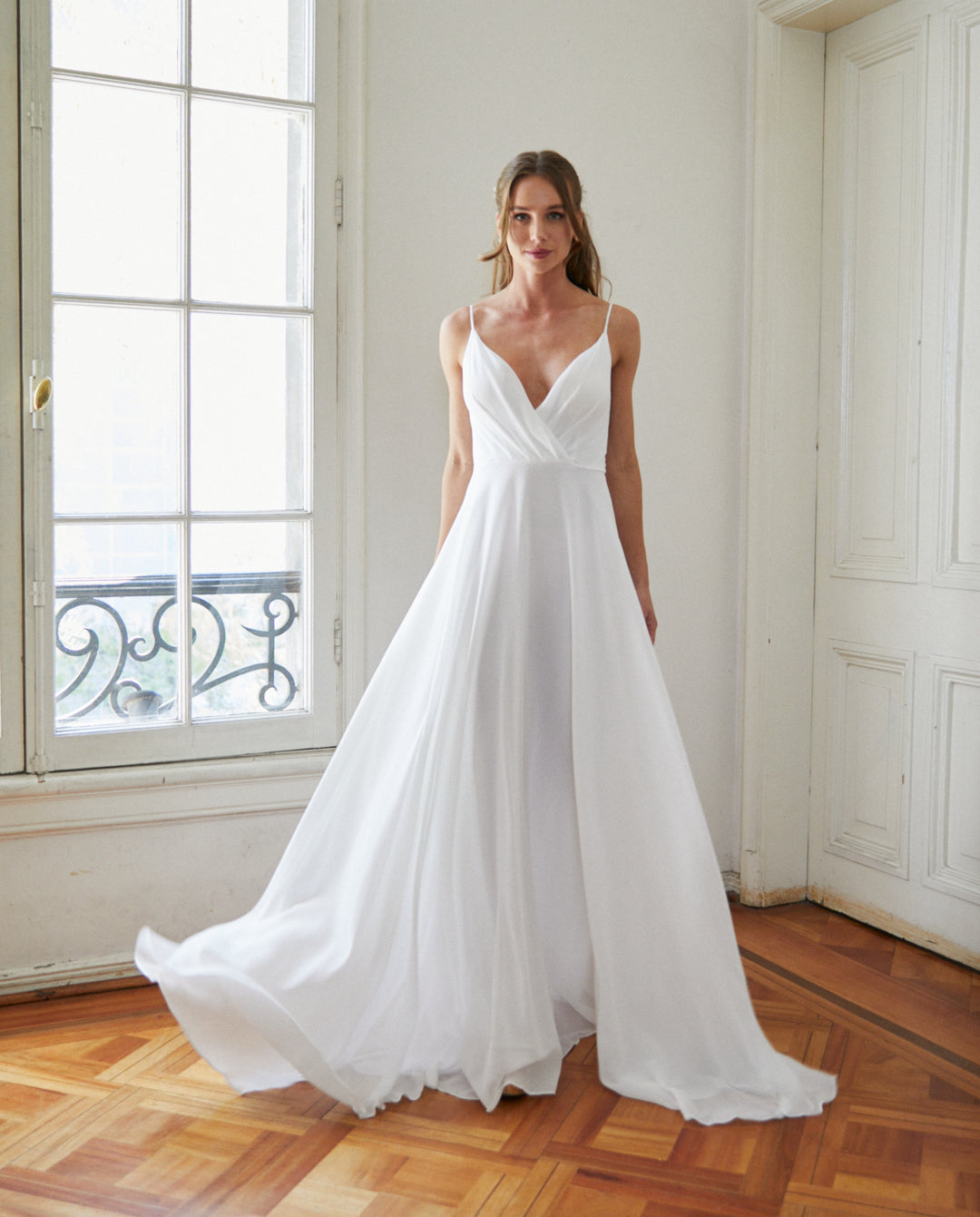 VESTIDO LARGO MILA IVORY