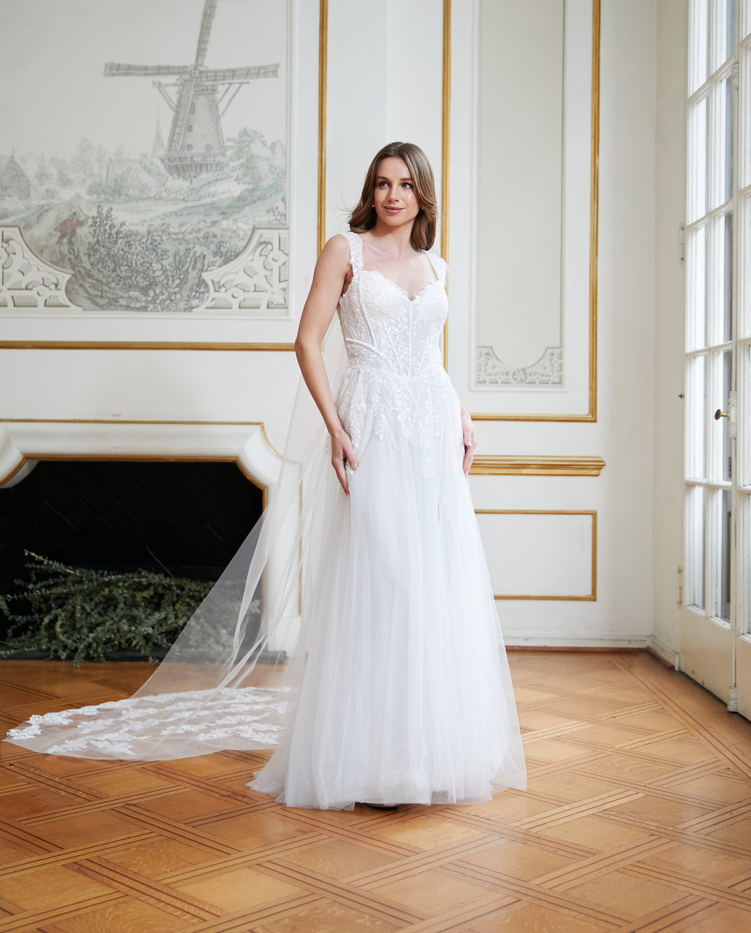 Vestido Largo de Novia Parma Blanco