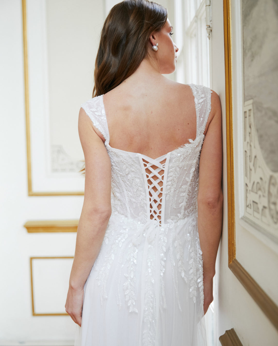 Vestido Largo de Novia Parma Blanco
