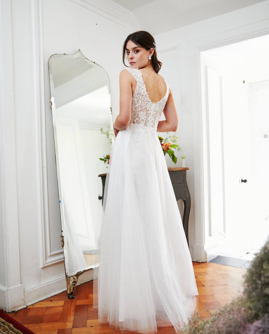 Vestido Largo de Novia Alicante Blanco