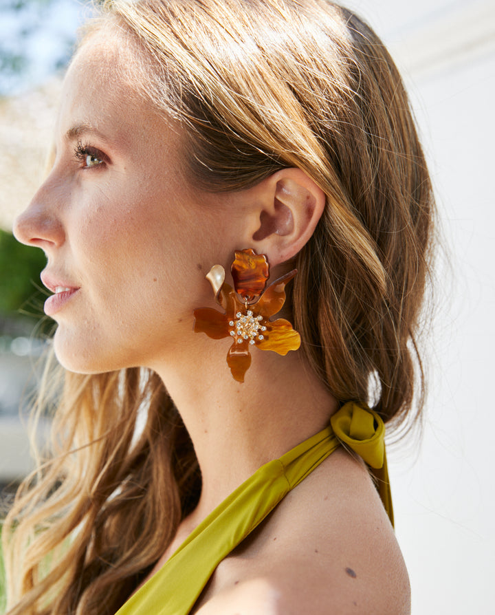 Vestido Largo de Fiesta Giuliana Mostaza