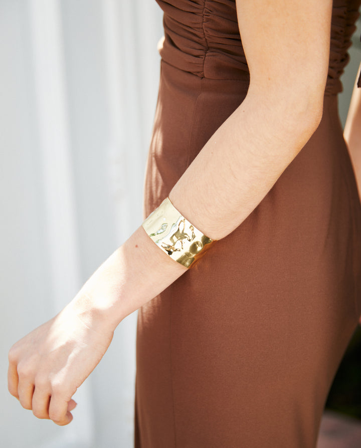 Brazalete Simona Dorado