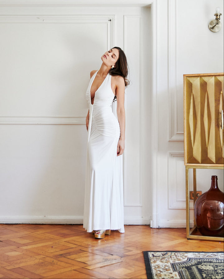 Vestido Largo de Novia Giuliana Blanco