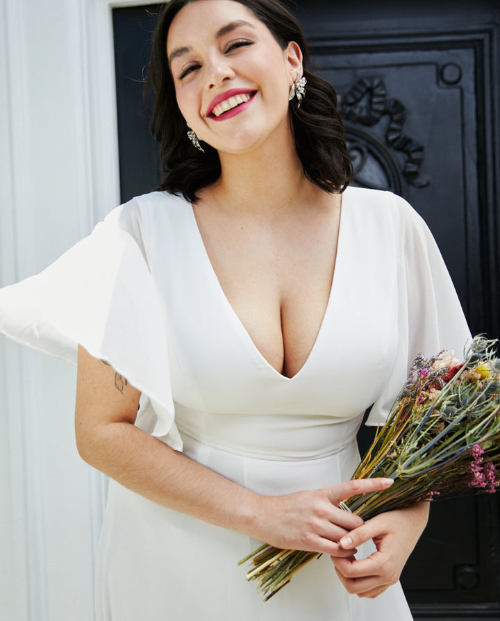 Vestido Largo de Novia Cristina Ivory