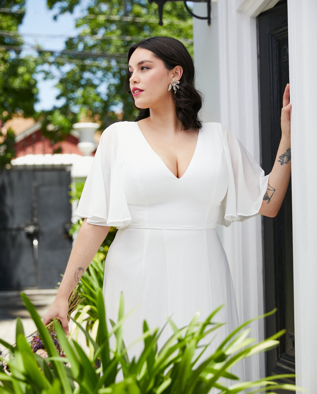 Vestido Largo de Novia Cristina Ivory