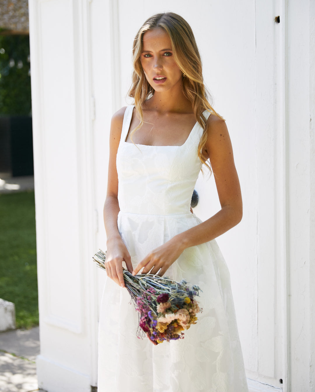 Vestido Largo de Novia Anahi Ivory