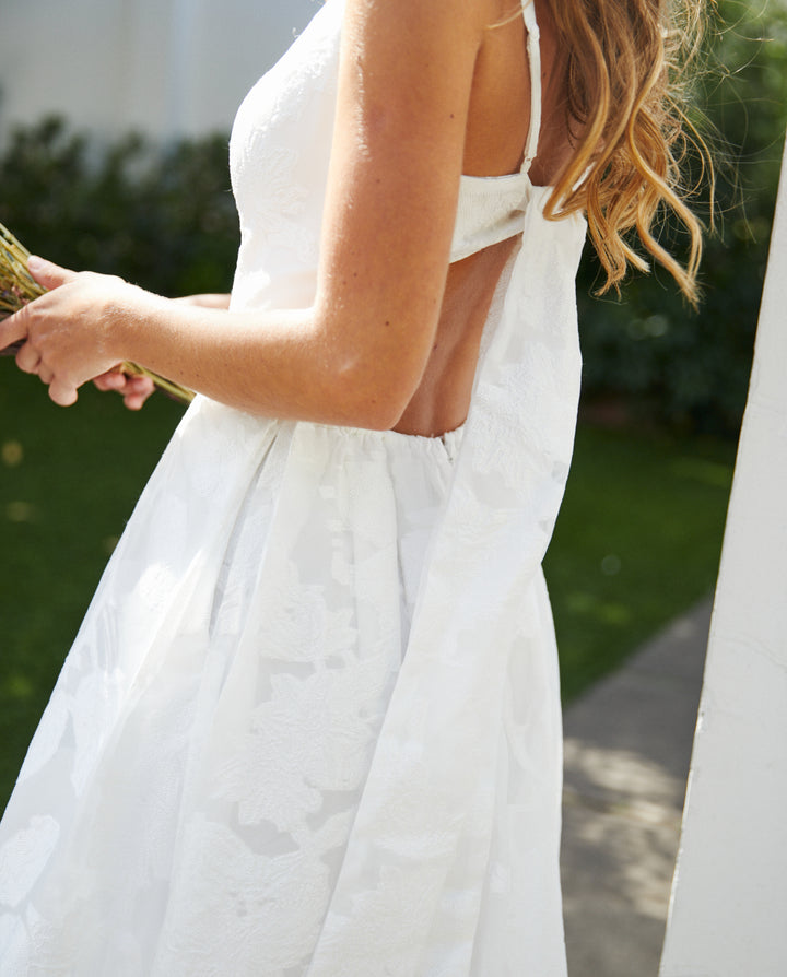 Vestido Largo de Novia Anahi Ivory