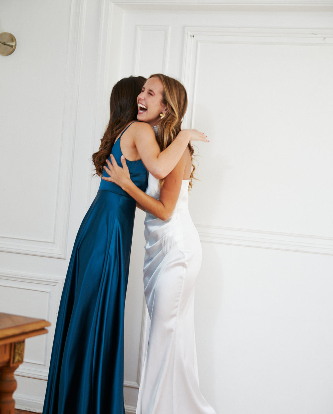 Vestido Largo de Fiesta Amaris Turquesa Oscuro