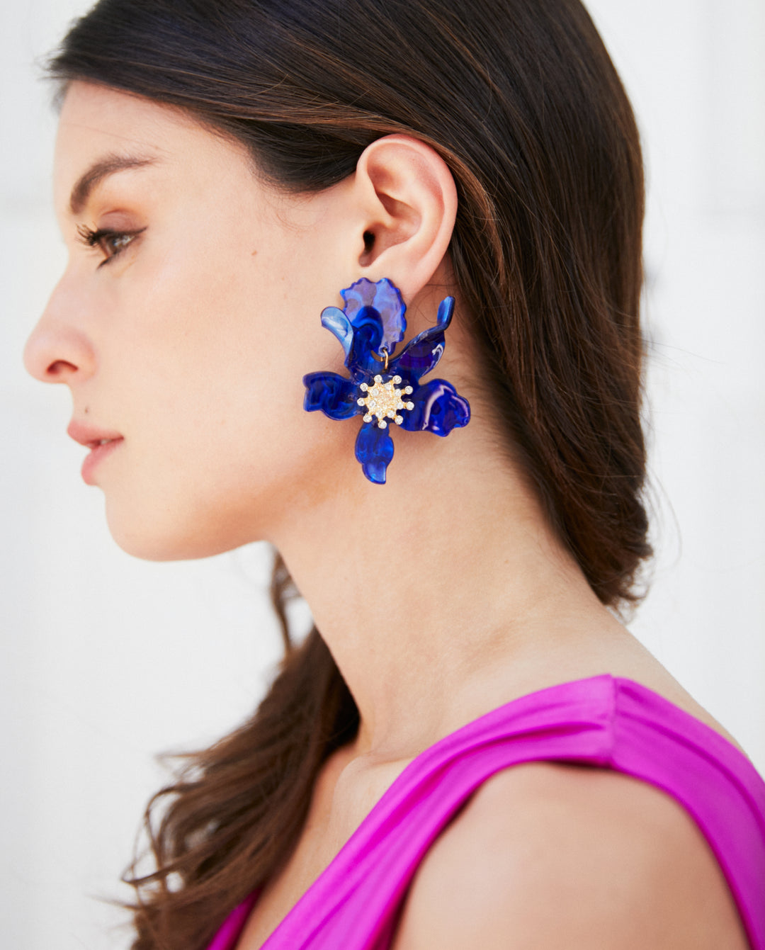 Vestido Largo de Fiesta Amaranta Magenta