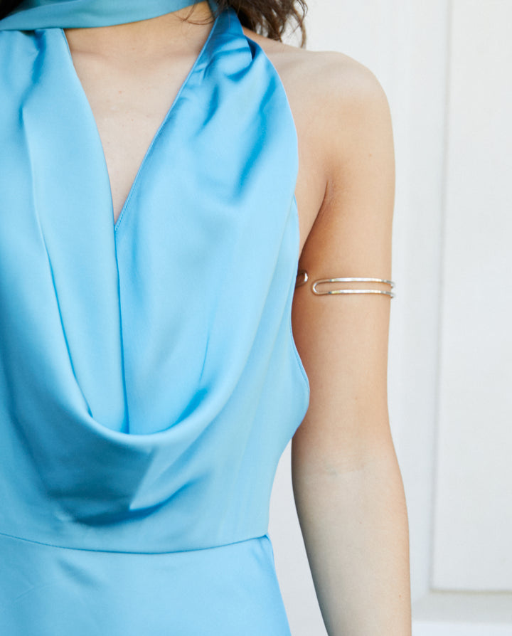 Brazalete de Brazo Rafaella Plateado