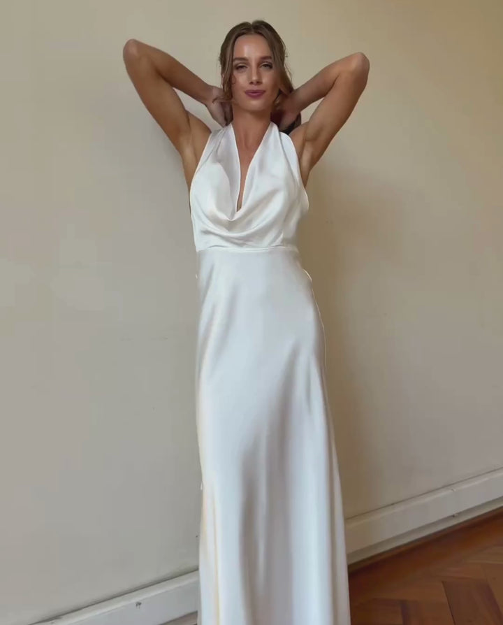 Vestido Largo de Novia Budapest Ivory Premium