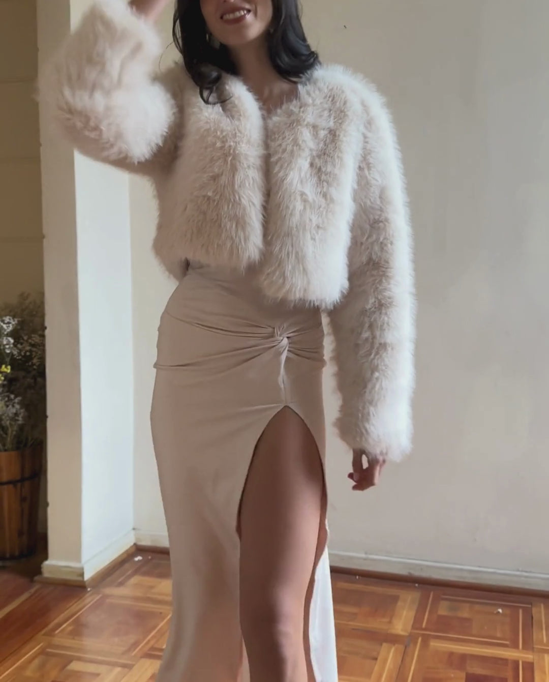 Vestido Largo de Novia Lorenza Blanco