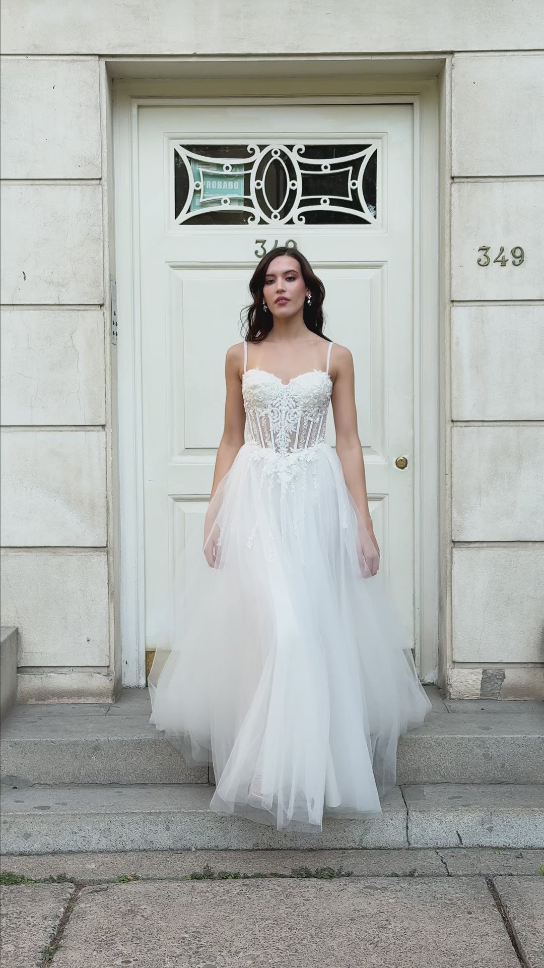 Vestido Largo de Novia Giulia Ivory