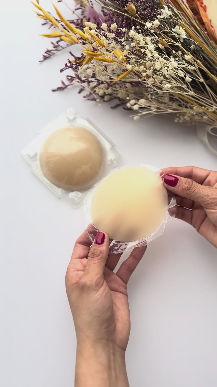 Cubre Pezones de Silicona Reutilizables De 8cm