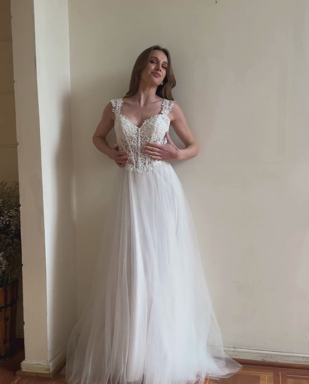Vestido Largo de Novia Amalfi Blanco