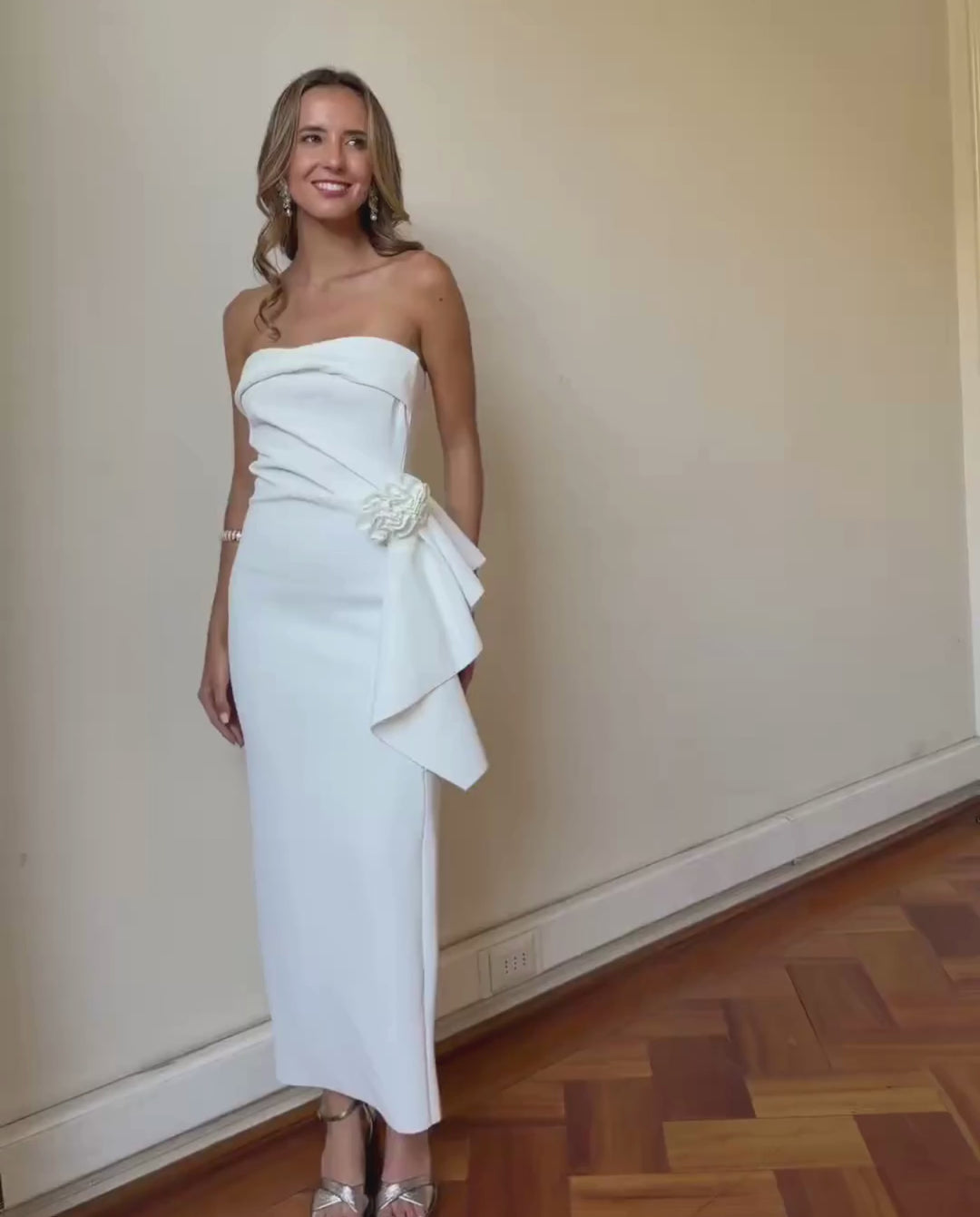 Vestido Largo de Novia Paris Blanco