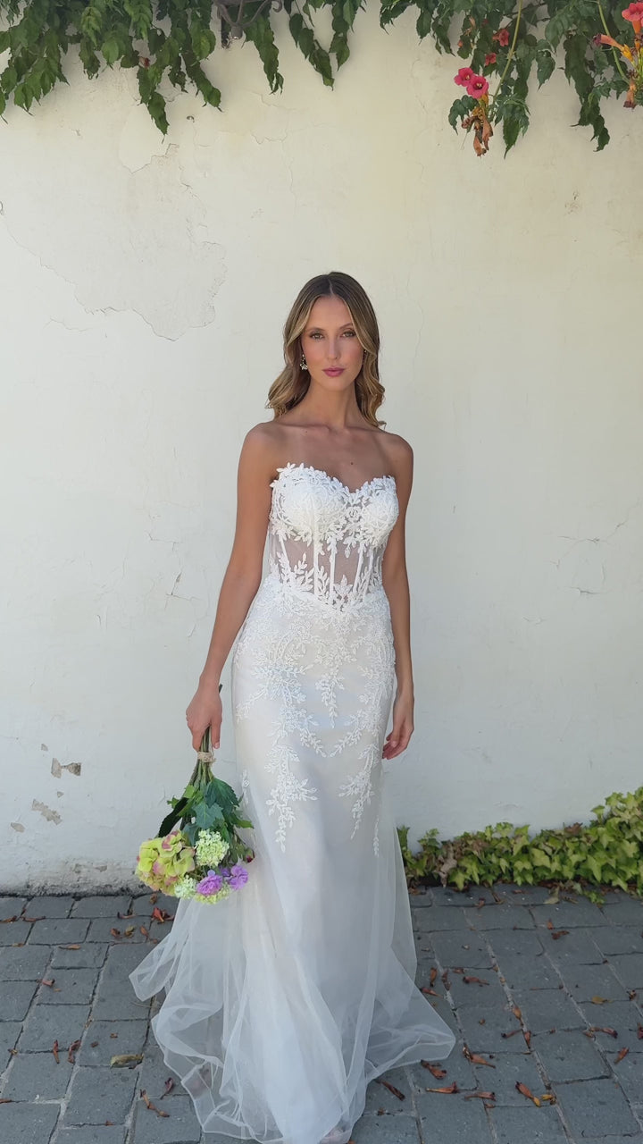 Vestido De Novia Positano Blanco