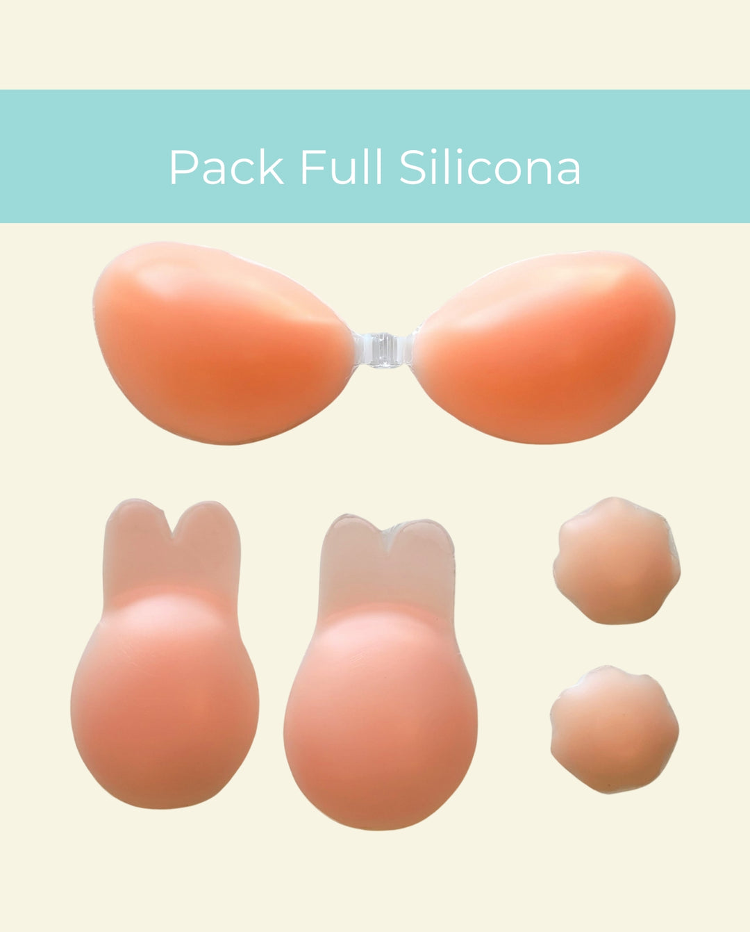 INVISIBLE FULL SILICONE LINGERIE PACK