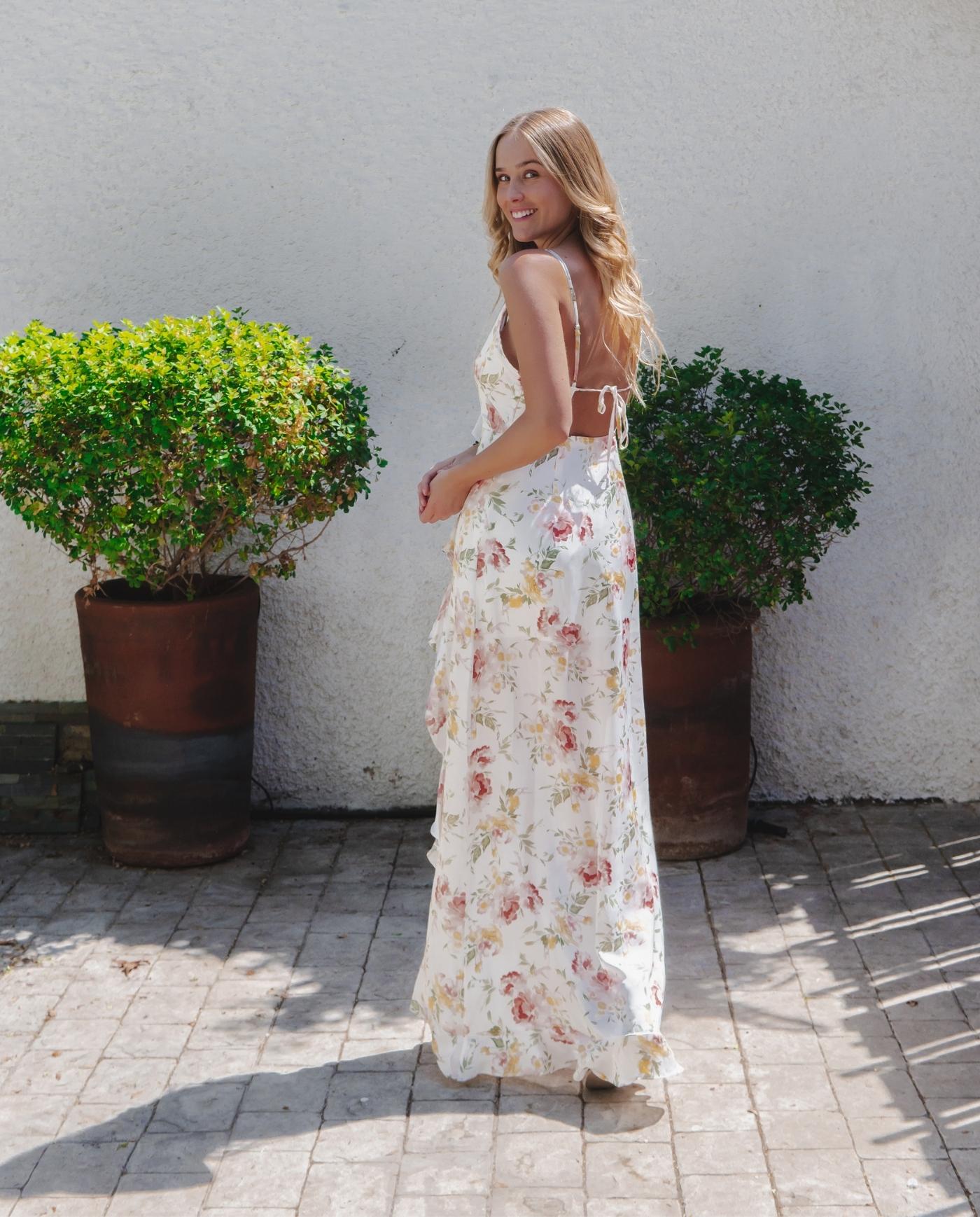 Winona tigerlily cowl maxi dress Clearance