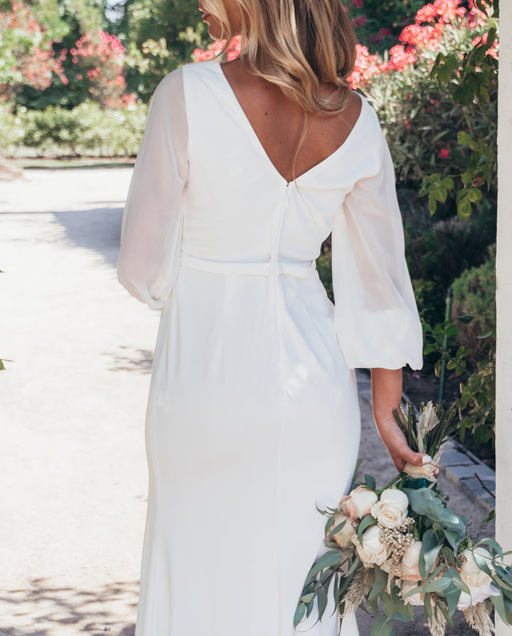 MAXI VESTIDO LARA IVORY