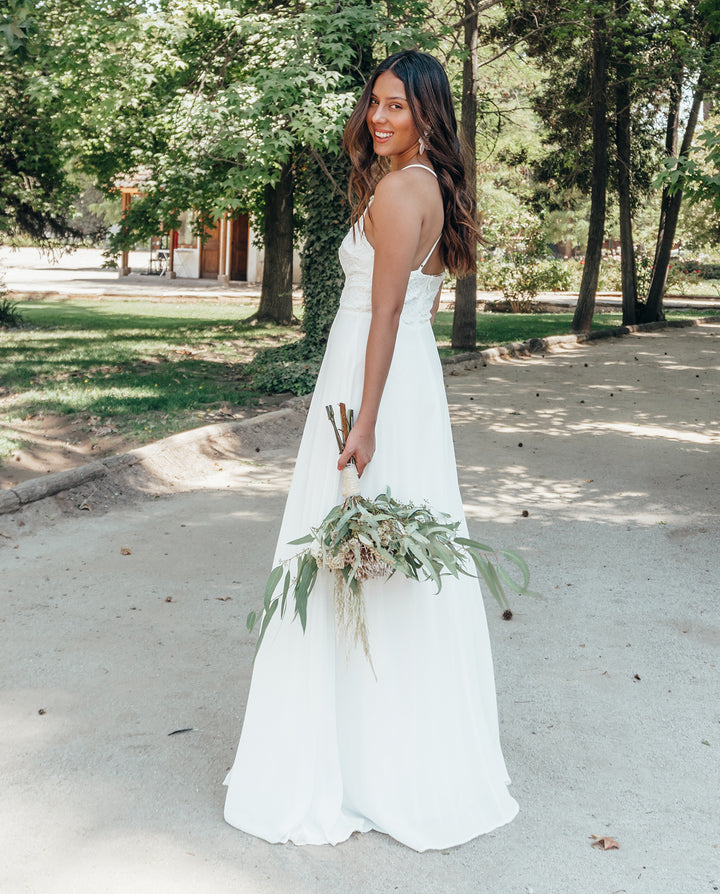 LONG DRESS CAMILA IVORY