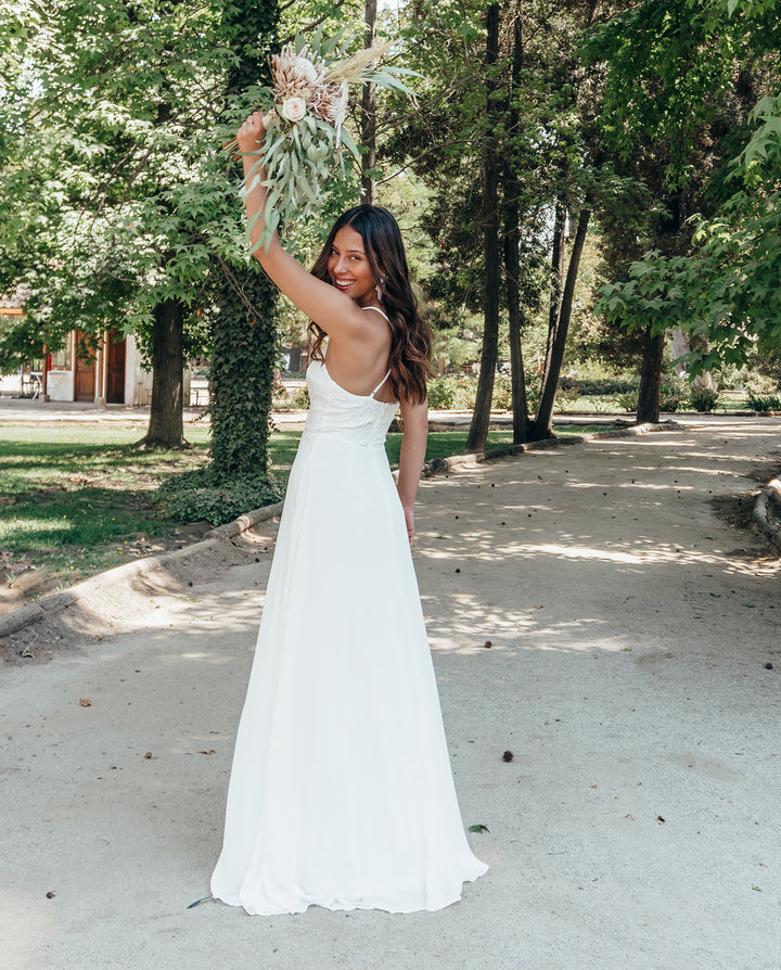 LONG DRESS CAMILA IVORY