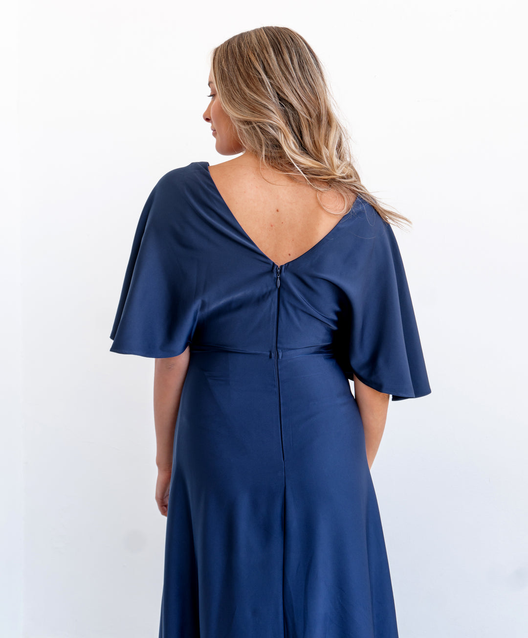 Vestido Largo Irene Azul