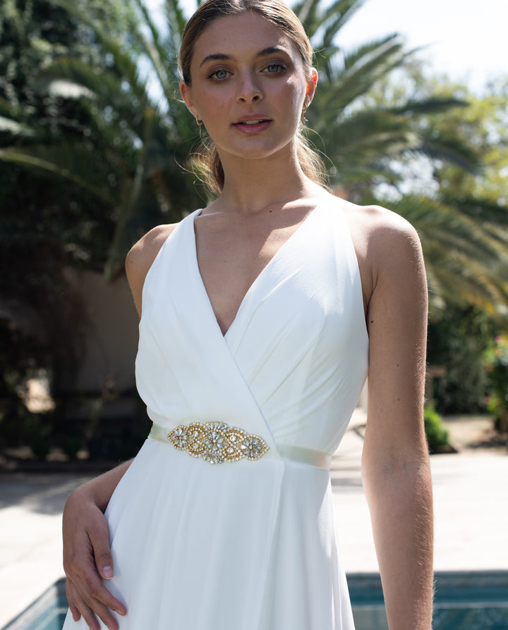 GOLDEN DOVE BRIDAL BELT